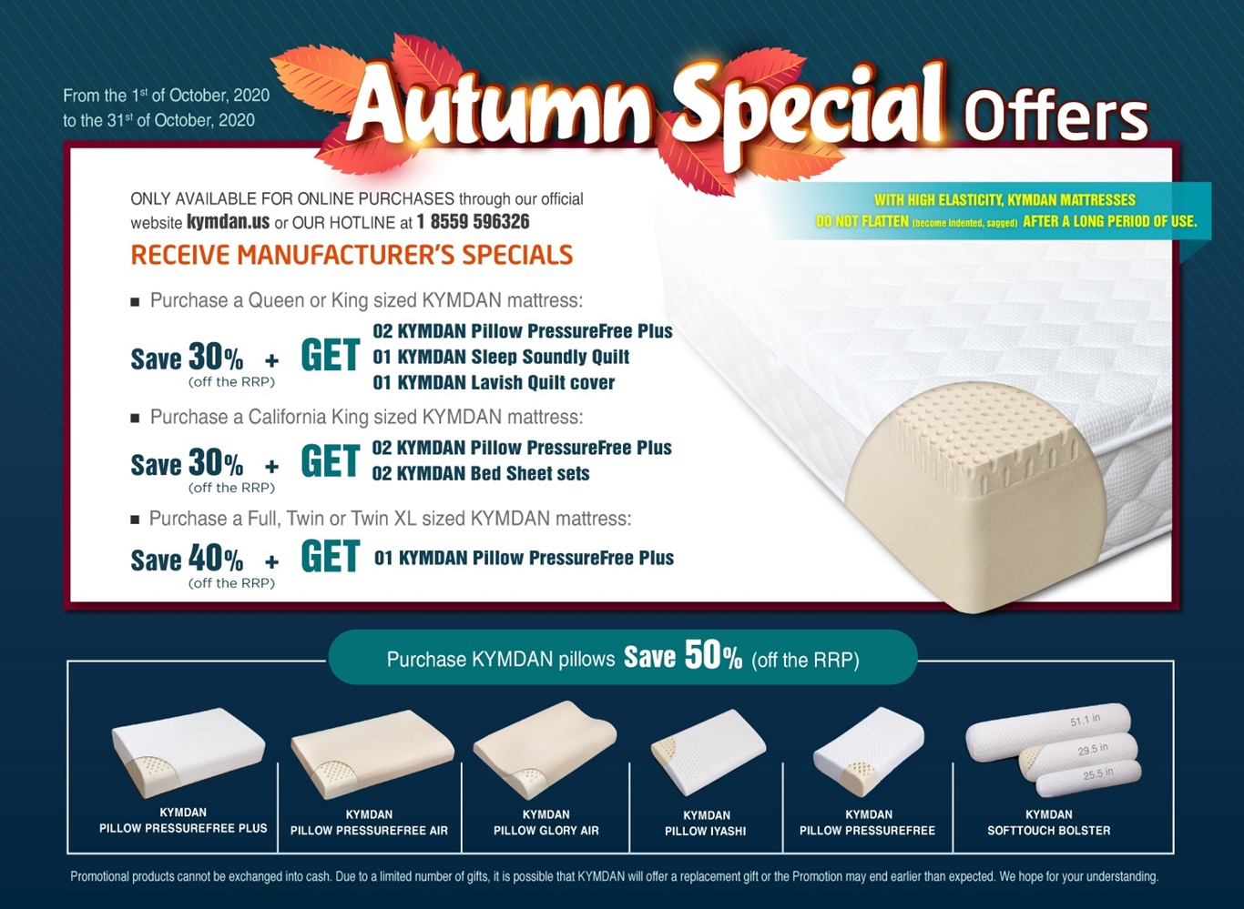 kymdan mattress australia price