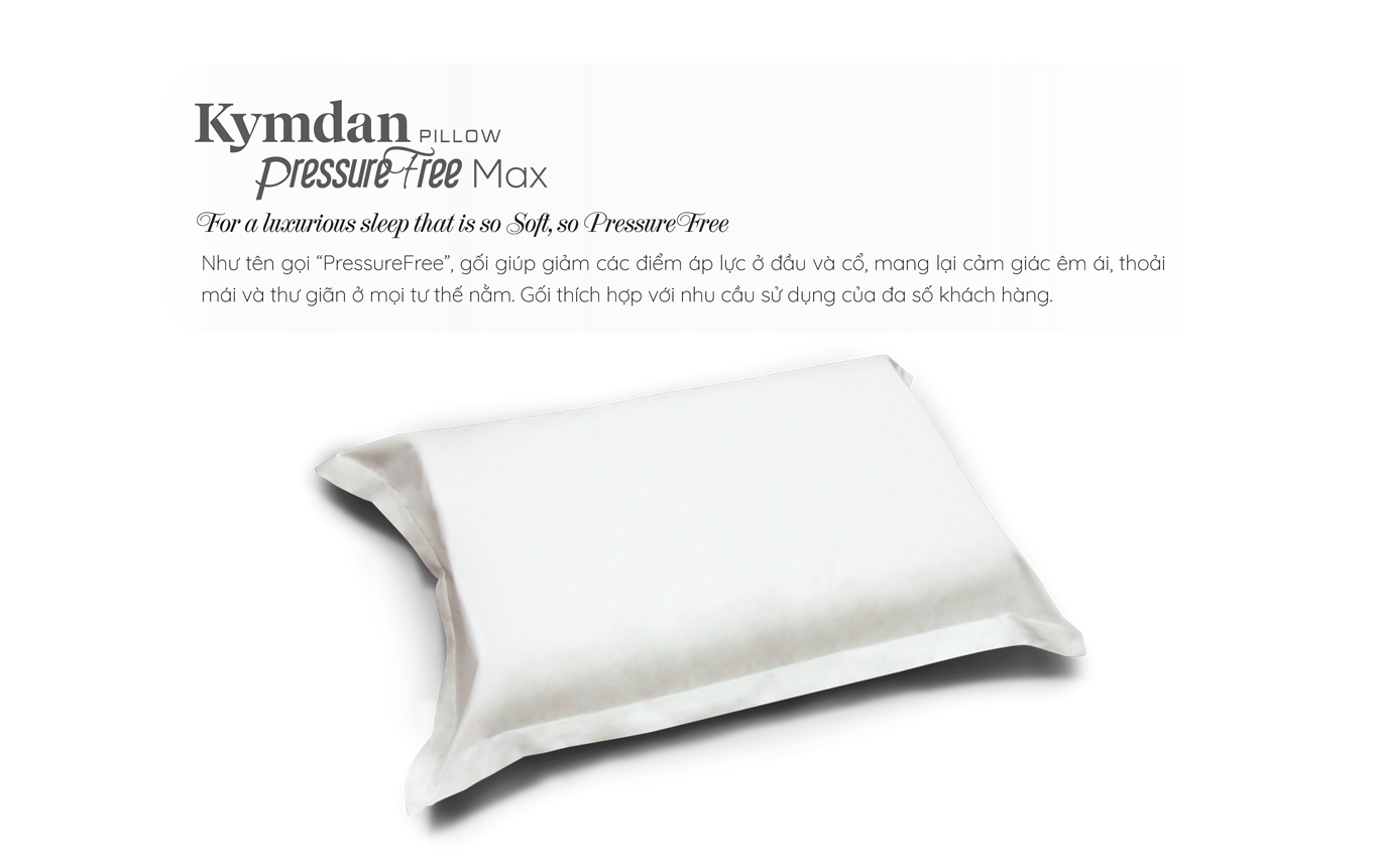 Gối Kymdan Pillow PressureFree Max